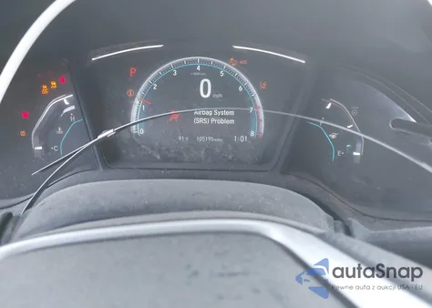 2020 Honda Civic Lx z USA, uszkodzony, nr VIN 19XFC2F66LE017910